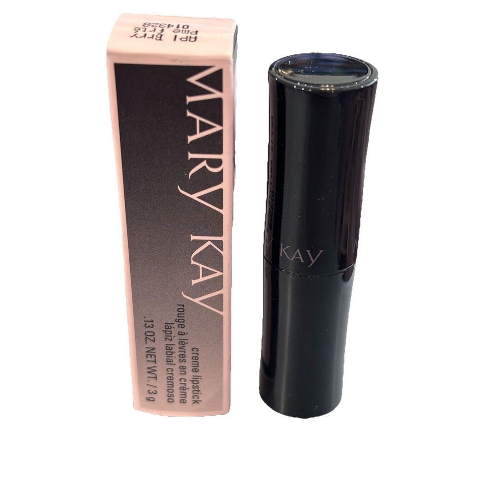 Mary Kay Creme Lipstick in Apple Berry 014328 Discontinued .13 Oz NEW IN BOX